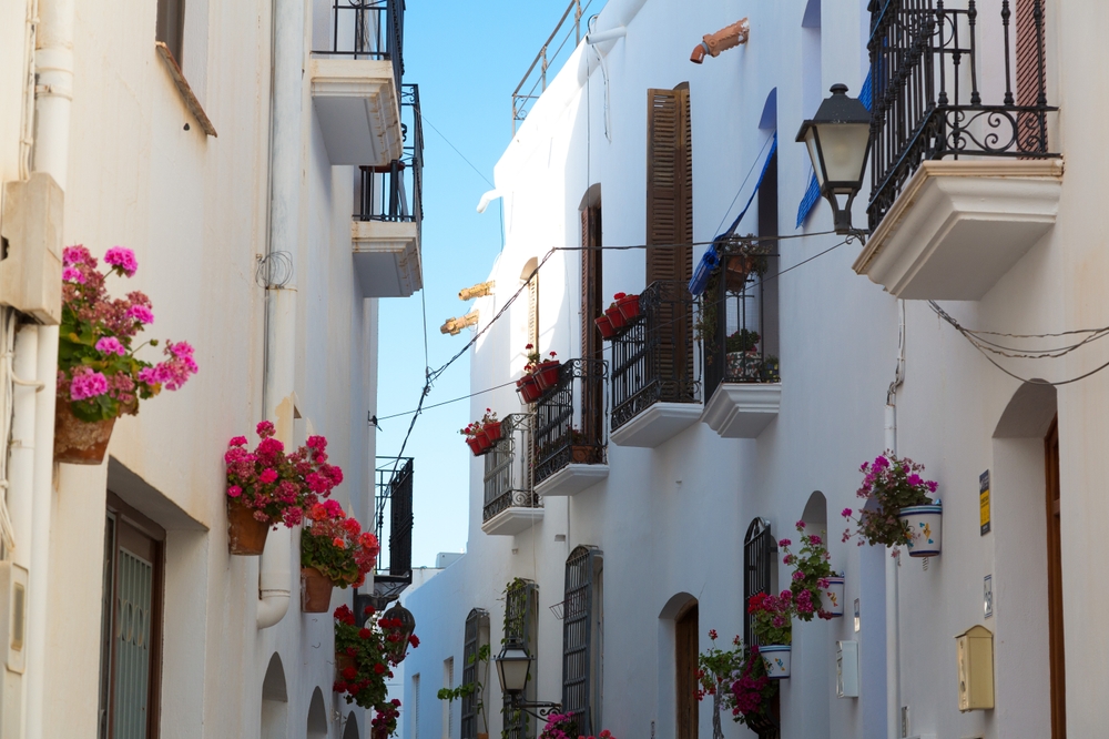 Mojacar,,An,Andalusian,Village,With,White,Streets,,In,The,Province